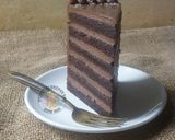 Gambar langkah 15 resipi Chocolate Moist Cake with Chocolate Cremeux.