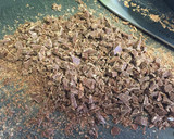 A picture of step 7 of Easy No-Bake Oreo Chocolate Cake.