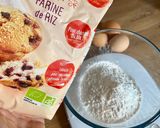 Une image de l'étape 1 de Muffins ultra moelleux noisette et pruneaux, sans sucre, sans beurre et sans gluten.