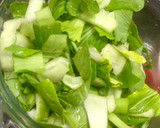 Foto del paso 4 de la receta: Sopa verde de col Pack choi con puerros