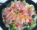 Foto del paso 2 de la receta: Arroz con nituke de pollo y verduras