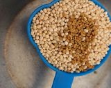 A picture of step 1 of Proso Millet Idli and Dosa.
