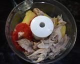 Foto langkah ke 4 dari resep MPASI ayam kentang 6+ menu 4 bintang.