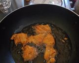 A picture of step 5 of Fish Bhajia with Kachumbari.