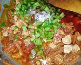 A picture of step 9 of Karahi Noodles.