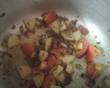 A picture of step 4 of Vegetable Masala Khichdi.