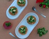 পালক পনির বার্ড নেস্ট (palak paneer bird nest recipe in Bengali) রেসিপি ধাপ - 10 ছবি