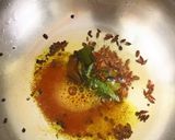 A picture of step 2 of Drumstick in coconut gravy.
