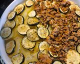 Balkán muszaka burgonyával és cukkinivel recept fázis 4 fotója