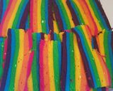 Foto langkah ke 3 dari resep Bolu gulung rainbow.