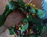 Foto del paso 10 de la receta: Ensalada de espinacas con tocino mixta