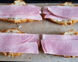 Une image de l'étape 3 de Croissant au jambon.