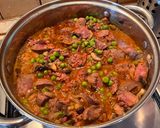 Budapest ragu csirkemájból recept fázis 4 fotója