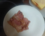 Foto del paso 1 de la receta: Sándwich pizza con jamón cocido, bacon y aceitunas