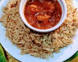 A picture of step 5 of Chicken manchurian.