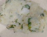 A picture of step 2 of Aloo ka paratha.