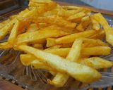 A picture of step 4 of YELLOW FRIES❤😋😋.