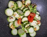 Foto langkah ke 4 dari resep Tumis Gambas Telur.