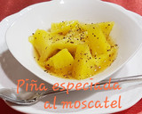 Foto del paso 5 de la receta: Piña especiada al moscatel