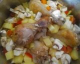 Pas rețetă Ciorbă de legume cu copănele de pui 4 fotografie
