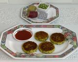A picture of step 13 of "Cheese-Stuffed Paneer & Sweet Potato Patties".