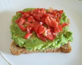 A picture of step 6 of Easy Avocado Egg Bread Toast.