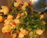 A picture of step 8 of Mix Veg in White Sauce.