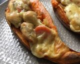 Töltött édesburgonya recept fázis 3 fotója