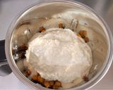 A picture of step 2 of Protein Power Chickpea Appes with Coconut Peanut Chutney (Kala chana breakfast).