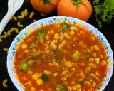 A picture of step 14 of Tomato Macroni Soup 🍜 ⁣.