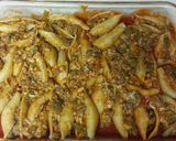 A picture of step 7 of Stuffed Pasta Shells.