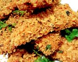 รูปขั้นตอนการทำที่ 3 ของ ไก่คอร์นเฟล็ก(แบบอบ) baked cornflake crusted chicken