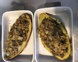 Une image de l'étape 11 de Patate douce farcie aux champignons et saint nectaire fermier.