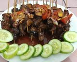 Foto langkah ke 4 dari resep Sate sapi empuk.