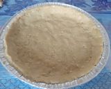 A picture of step 5 of Quiche Lorraine.