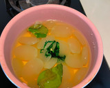 Foto langkah ke 4 dari resep Manisan Kolang Kaling Sirup Melon.