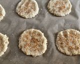 Une image de l'étape 3 de Biscuits vegans banane, coco et sésame.