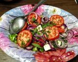 A picture of step 2 of Golden shine crunch salad with Tulsi.