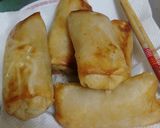 Foto langkah ke 5 dari resep Lumpia Goreng isi rebung+indomie.