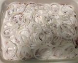 Фото кроку 7 до Мясо по-французски с филе курицей.