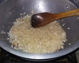 A picture of step 1 of Singaporean Rice.