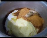 A picture of step 2 of Behari Kabab.