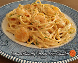 Foto del paso 5 de la receta: Espagueti en crema de chipotle con camarones🌹