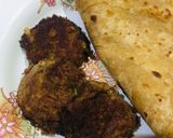 A picture of step 6 of Shami kabab.