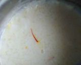 A picture of step 3 of Mango Phirni.