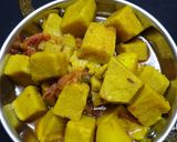 ওল কচুর ডালনা (Ol kochur dalna recipe in Bengali) রেসিপি ধাপ - 3 ছবি
