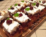 Pudingos habos meggyes linzer recept fázis 8 fotója