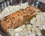 A picture of step 6 of [Rice Cooker Version] Salmon with Tofu.