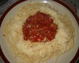 Foto del paso 6 de la receta: Spaghetti con salsa de salchicha criolla
