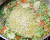 A picture of step 4 of Vegetable quinoa upma.